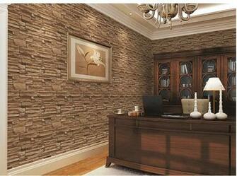 Brick Design Wallcovering Tv Background Wall Vinyl Ikea Wallpaper