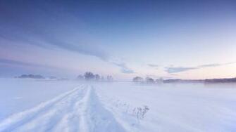 Wallpaper Snow Winter Field 4k Ultra HD
