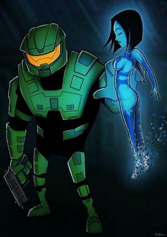 Request Tajm Master Chief Cortana By Ebbewaxin