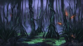 Creavures Background Swamp By Musegames