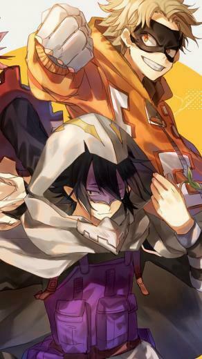 My Hero Academia Tamaki Amajiki Eijiro Kirishima