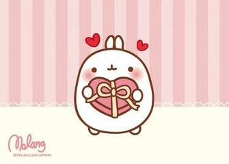 Molang Kawaii World Wallpaper