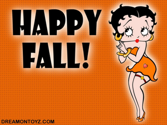 Betty Boop Pictures Archive More Fall Background And