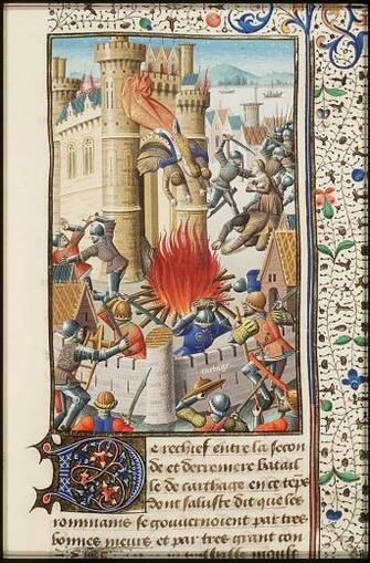 Destruction Of Carthage By Scipio Africanus Minor Death