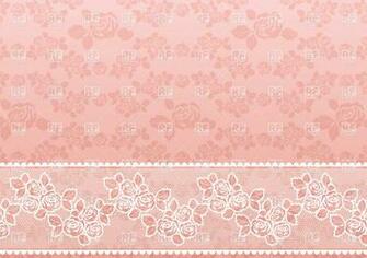 Lacy Pink Retro Wallpaper With Roses Background Textures Abstract