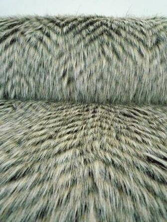 Raccoon Faux Fur Fabric And Wallpaper