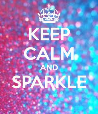 Keep Calm And Sparkle Carry On Image Generator
