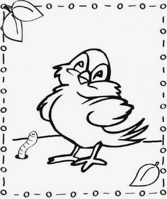 Colours Drawing Wallpaper Beauyiful Sweet Little Tweety Bird