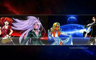 Rosario Vampire Shuzen Sisters Wallpaper By Weissdrum