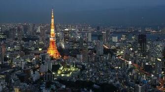 Japan Tokyo Cityscapes Skylines Buildings Skyscrapers Asians Asia