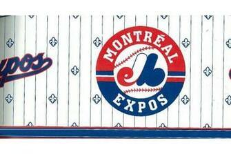 Home Montreal Expos Wallpaper Border