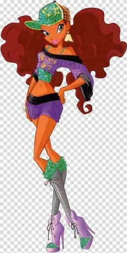 Winx Club Aisha Layla Disco Transparent Background Png Clipart