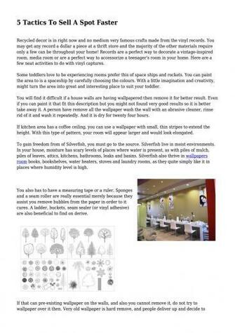 Tactics To Sell A Spot Faster By Docmagazinehigh Issuu