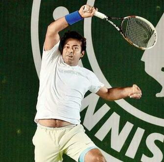 Punjab Marshalls Leander Paes Returns To Mumbai S Sergi Bruguera