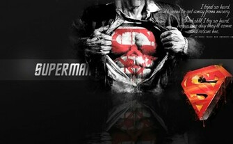 Superman Computer Wallpaper Desktop Background Id