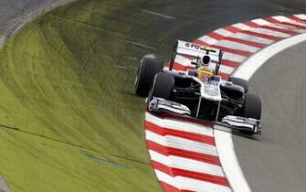 Pastor Maldonado Nurburgring F1 Williams Fw33 Germany Stock