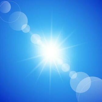 Abstract Sunny Blue Sky Background By VectorBackground