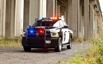 Dodge Ram Police Truck Wallpaper HD Car
