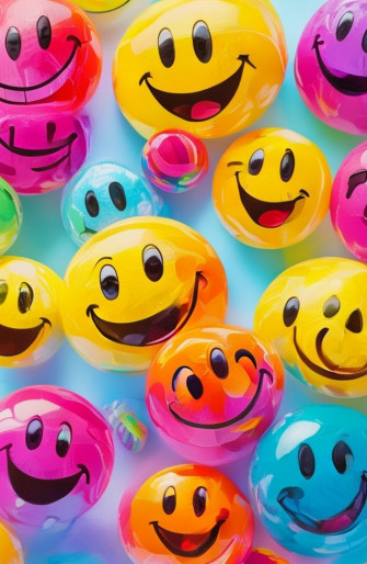 Smile Ball Wallpaper