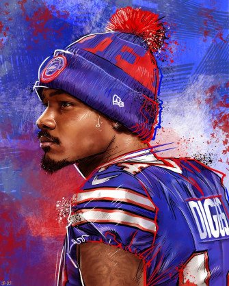 Joanna Eberts On Nfl Football Art Pictures