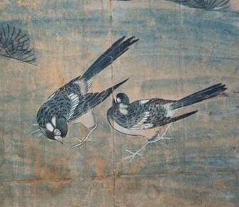 Antique Gracie Chinese Wallpaper Screen At 1stdibs