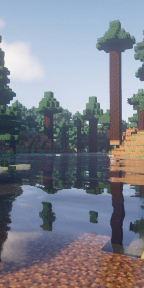 Minecraft Landscape Wallpaper