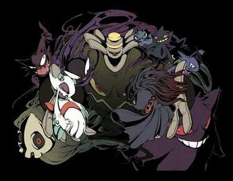 Ghost Type Pokemon Wallpaper