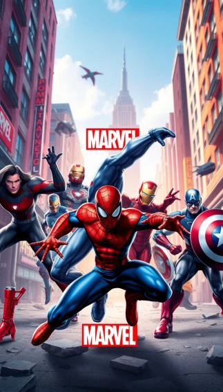 Marvel HD Android Phone Wallpaper