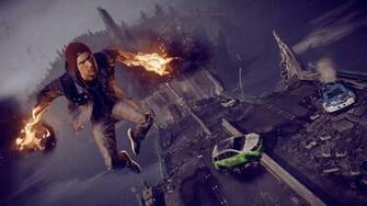 Infamous Second Son 1080p Wallpaper Delsin Rowe Smoke Thrust