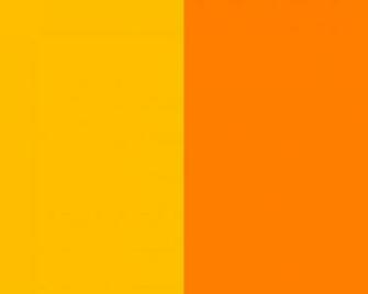 Resolution Amber And Orange Solid Two Color Background