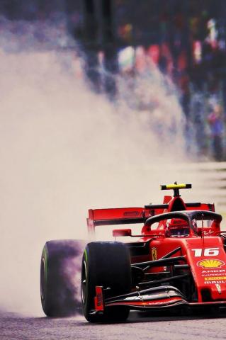 Charles Leclerc Italian Gp Formula Car Racing