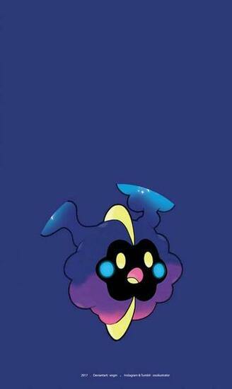 iPhone Wallpaper Cosmog By Engin7