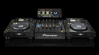 Pioneer Dj Wallpaper Cdj Djm Mixer Setup Combo By