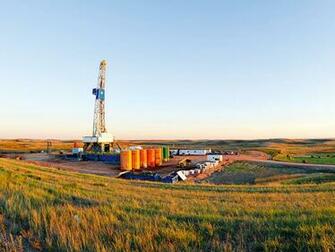 An Oil Drilling Rig In Stanley North Dakota As The Us Moves To