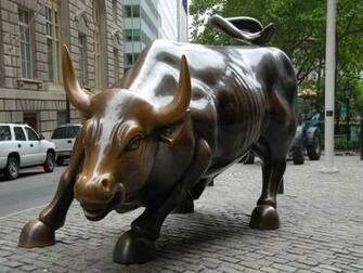 Wall Street Bull Wallpaper