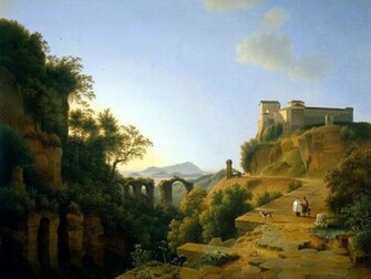 Fondo De Pantalla Art Stico Knip Josephus Italian Landscape