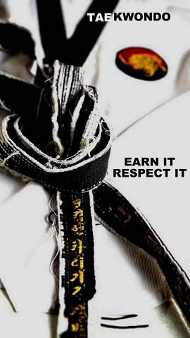 Taekwondo Black Belt HD Wallpaper Background