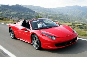 Ferrari Spider First Drive High Resolution Wallpaper