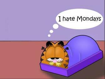 Garfield I Hate Mondays By Ishizusv