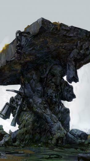 Df2012 Statue Dwarf Fortress Mobile Wallpaper