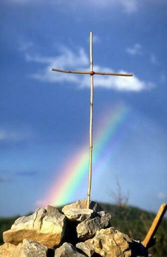Medjugorje Rainbow By Larry Landolfi Via 500px Spiritual Image
