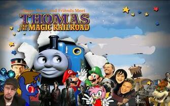 Super Mario And Friends Meet Thomas The Magic Railroad