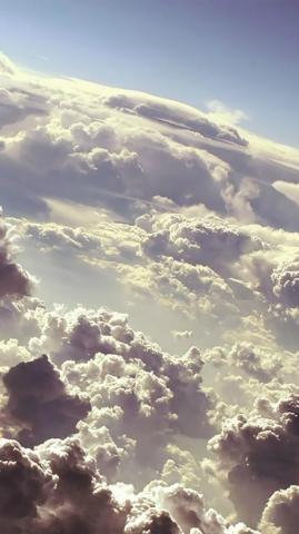 Clouds iPhone Background Net