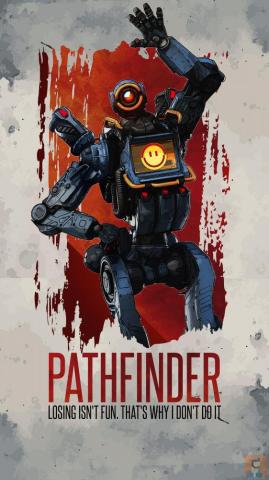 Pathfinder Apex Legends Wallpaper Top