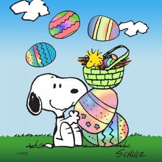 Snoopy And Spring Time Wallpaper