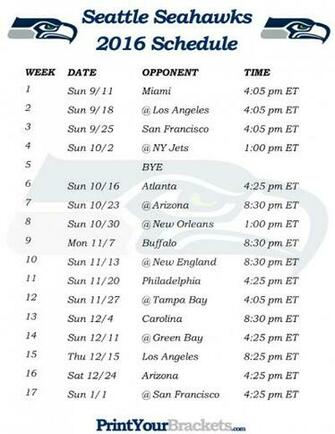 Seattle Seahawks Schedule Search Results Newdesktopwallpaper