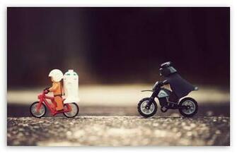 Bike Chase HD Desktop Wallpaper Mobile Dual Monitor
