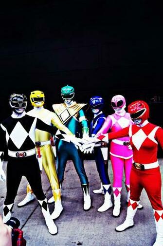 Mighty Morphin Power Rangers By Tackoonxd