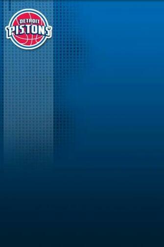 Detroit Pistons Logo iPhone Ipod Touch Android Wallpaper
