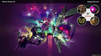 Electro Music Wallpaper